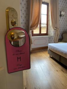 Postel nebo postele na pokoji v ubytování Hotel Hermitage