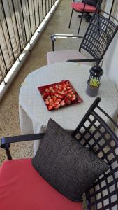 Posezení v ubytování Deluxe Apartman Pervan