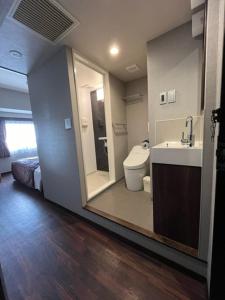 Koupelna v ubytování Okazaki Ohwa Hotel