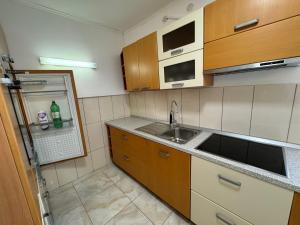 Kuchyň nebo kuchyňský kout v ubytování TRIBUNJ PRIVATE HOUSE