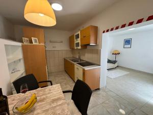 Kuchyň nebo kuchyňský kout v ubytování TRIBUNJ PRIVATE HOUSE