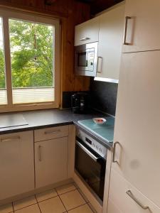 Kuchyň nebo kuchyňský kout v ubytování Premium-Ferienhaus - Extertal Ferienpark - #36