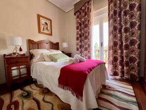Katil atau katil-katil dalam bilik di Casa Suances Pueblo