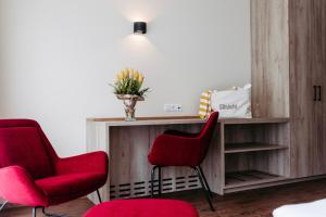 Istumisnurk majutusasutuses Hotel Gantkofel