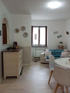 Posezení v ubytování Le Betulle - parte di casa - mono attrezzato