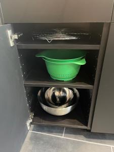 Kuchyň nebo kuchyňský kout v ubytování grand duplex rénové