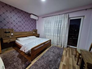 Postel nebo postele na pokoji v ubytování Evropa