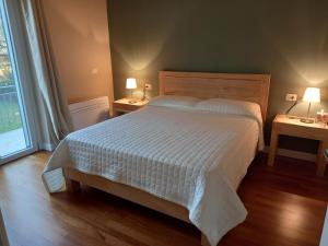 Postel nebo postele na pokoji v ubytování Casa Gaggio