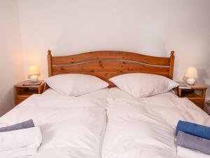 Ένα ή περισσότερα κρεβάτια σε δωμάτιο στο Holiday Home Kajüte by Interhome