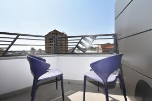 Balkón nebo terasa v ubytování To blue moon 8