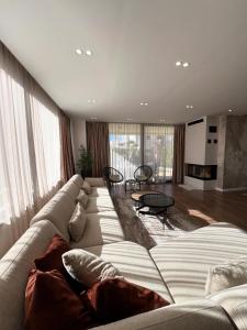 Living room at San Pietro Villa 3B-18