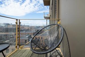 Балкон или терраса в Luxurios 3-bed w balcony and great views