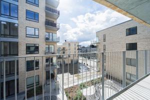 desde el balcón de un edificio de apartamentos en Fantastic studio with balcony - 323, en Odense 2 fotos más