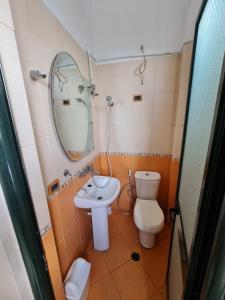Koupelna v ubytování Hotel La Villa