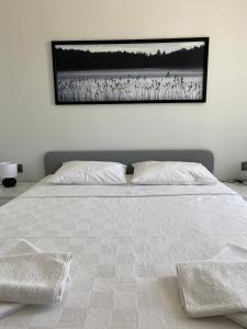 Postel nebo postele na pokoji v ubytování Cicek Apart Hotel