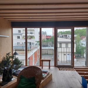 Μπαλκόνι ή βεράντα στο maison d'architecte
