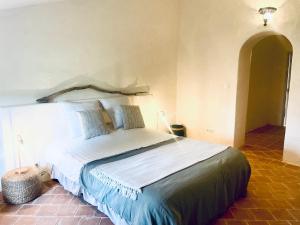 Postel nebo postele na pokoji v ubytování La Bastide