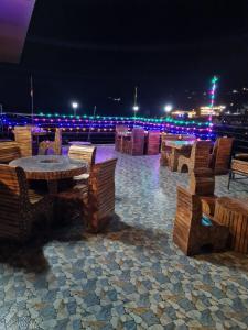 Balkón nebo terasa v ubytování Hotel SkyWing By MountMemory