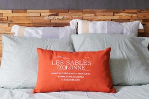 Posteľ alebo postele v izbe v ubytovaní Superbe maison de vacances entre plage et marais - 7 pers