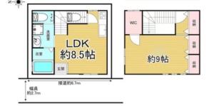 Grunnteikning 京都站750米 交通便利 适合2-4位居住 独栋民居 京旅小築