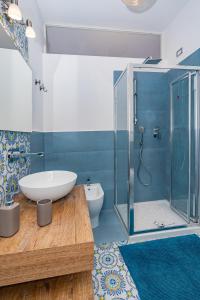 Ванная комната в Casa L'Aurora
