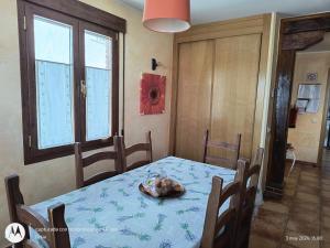 Postel nebo postele na pokoji v ubytování Casa Rural Casa Jacinta
