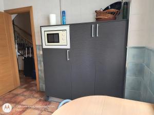Kuchyň nebo kuchyňský kout v ubytování Casa Rural Casa Jacinta