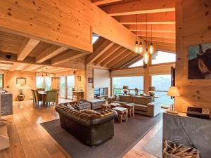 Ruang duduk di Chalet Chalet Gerritsen by Interhome +72 gambar