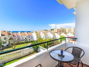 En balkon eller terrasse på Holiday Home Los almendros by Interhome