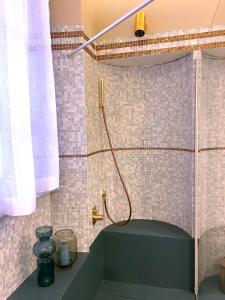 Koupelna v ubytování ALMA bed & breakfast