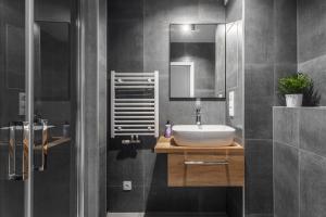 Koupelna v ubytování Meadows Apartments Klínovec + 65 fotografií