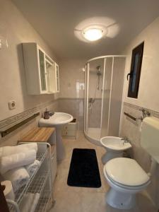 Ένα μπάνιο στο Apartments Portun