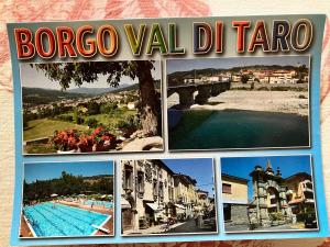 Výhľad na bazén v ubytovaní Lovely 1-Bed Studio in Borgo val di Taro alebo v jeho blízkosti