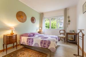 Postel nebo postele na pokoji v ubytování Maison trévignon à 100m de la plage