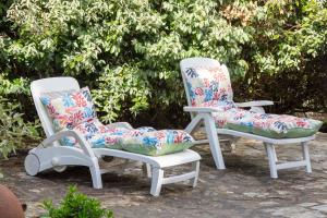 Zahrada ubytování Maison trévignon à 100m de la plage