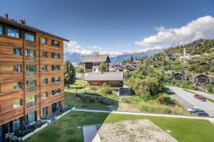 Üldine mäevaade või majutusasutusest SWISSPEAK Resorts Vercorin pildistatud vaade