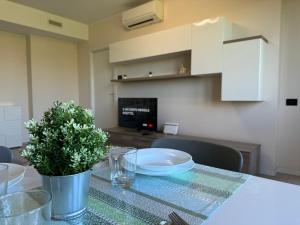 Kuchyň nebo kuchyňský kout v ubytování Rho Fiera Comfort Apartment - Affitti Brevi Italia