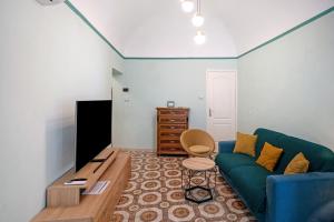 Χώρος καθιστικού στο Casa di Nara