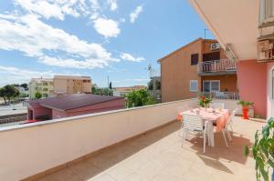 Balkón nebo terasa v ubytování Apartment Sime