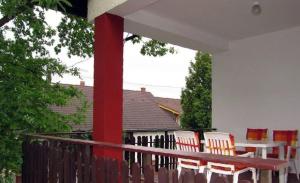 Balkón alebo terasa v ubytovaní Budai Garden House