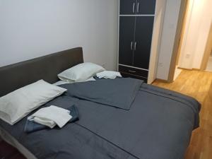 Postel nebo postele na pokoji v ubytování Uros 17