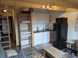 Dapur atau dapur kecil di Galibier studio