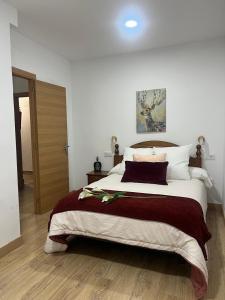 Casa rural Gerardo客房内的一张或多张床位