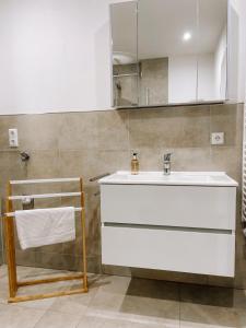 Koupelna v ubytování DoreyHome P3 - Modernes charmantes Apartment