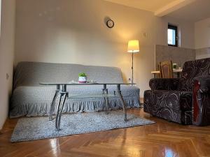 Posezení v ubytování GOLD Apartman