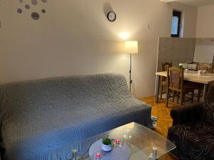 Posezení v ubytování GOLD Apartman