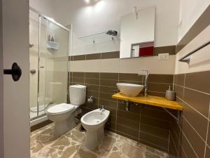 Koupelna v ubytování Le Gorgoni b&b