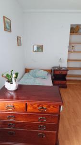 Una cama o camas en una habitación de Sobe Tanja