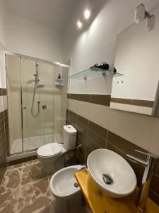 Koupelna v ubytování Le Gorgoni b&b