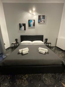 Postel nebo postele na pokoji v ubytování Le Gorgoni b&b